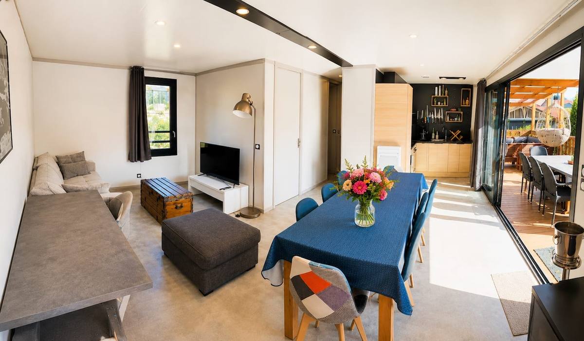 Le séjour du chalet